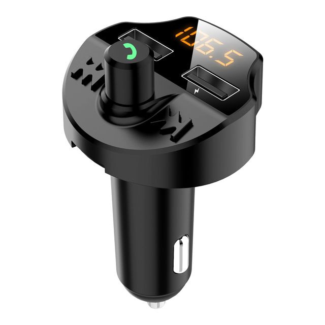 3.1A Dual USB Fast Car Charger Wireless Car MP3 Music Player TF Card Bluetooth 5.0 FM Transmitter Voltage LCD Display