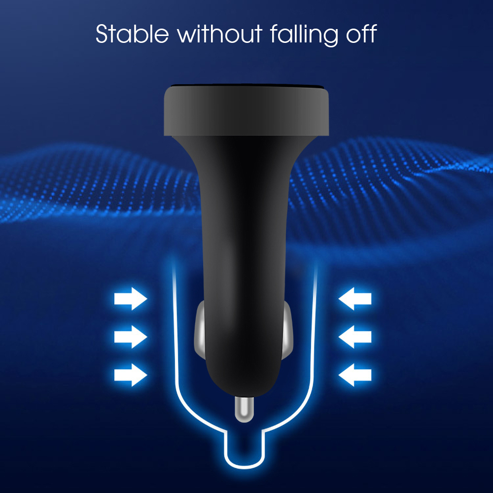 Hot 4.1A Quick Car Charger Handsfree FM Transmitter Aux Modulator Bluetooth Car Kit Car Audio MP3 Player Adapter USB TF Card