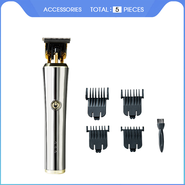 Electroplate Body Cordless Professional Men Beard Shaver Machine USB Rechargeable Electric Hair Trimmers Cutting Clippers