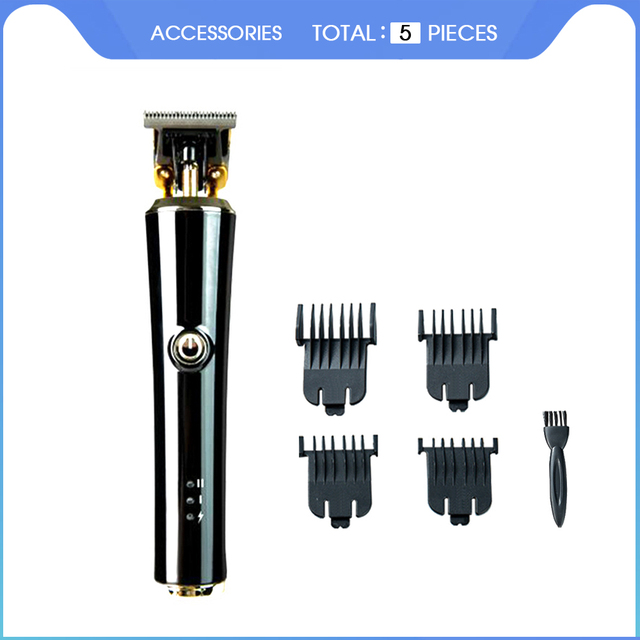 Electroplate Body Cordless Professional Men Beard Shaver Machine USB Rechargeable Electric Hair Trimmers Cutting Clippers