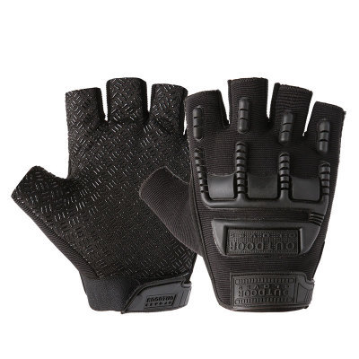 Fingerless Tactical Gloves Camouflage Military Men's Gym Gloves For Fitness Male Antiskid Motocycle Men Women Half Finger Gloves