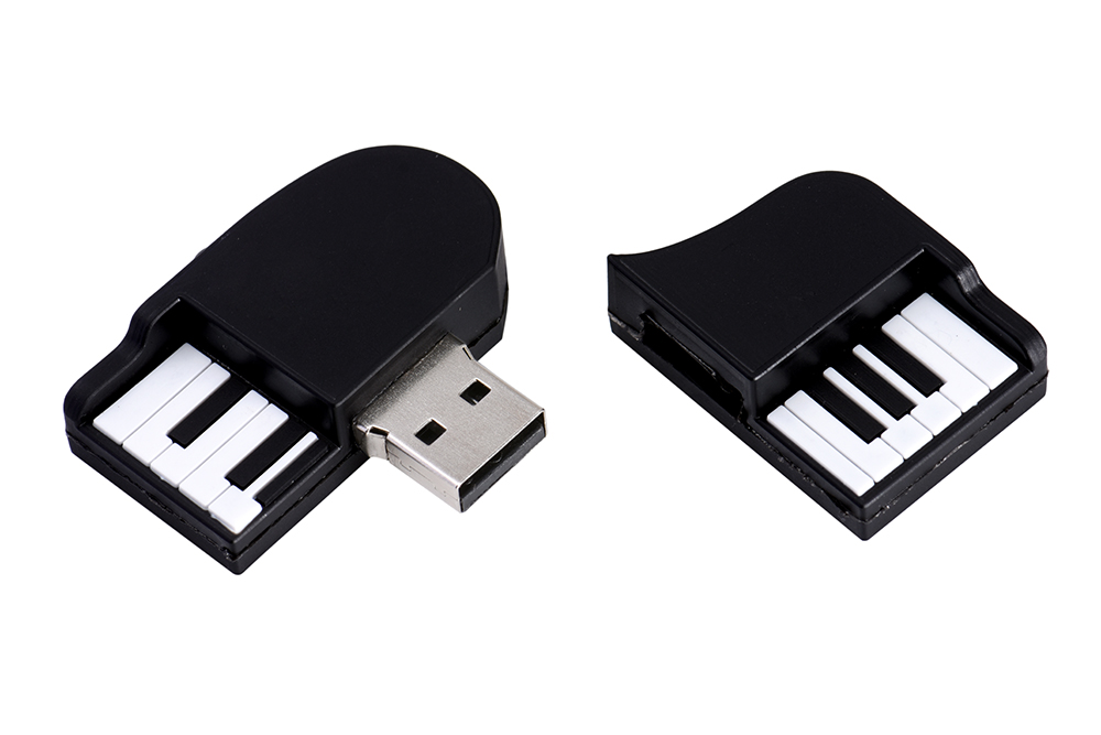 Fashion creative flashdrive16GB 32GB 64GB USB2.0 Cartoon Grand piano USB