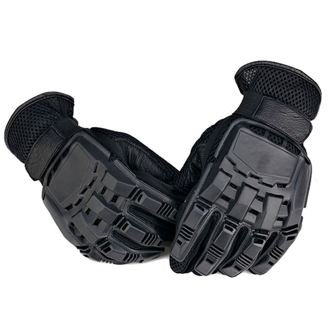 Breathable Protective Tactical Gloves Full-finger Fighting Men's Deformation Outdoor Cycling Sports Black Army Military Gloves