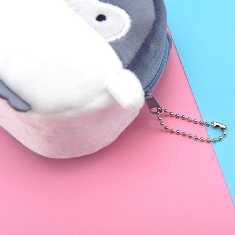 Cute Penguin Plush Mini Wallet Soft Positive Energy Penguin Plush Coin Purse Girls Lovers Valentine's Gifts