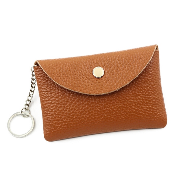 Women Girl PU Leather Purse Casual Wallet Coin Money Credit Card Key Holder Cash Bag