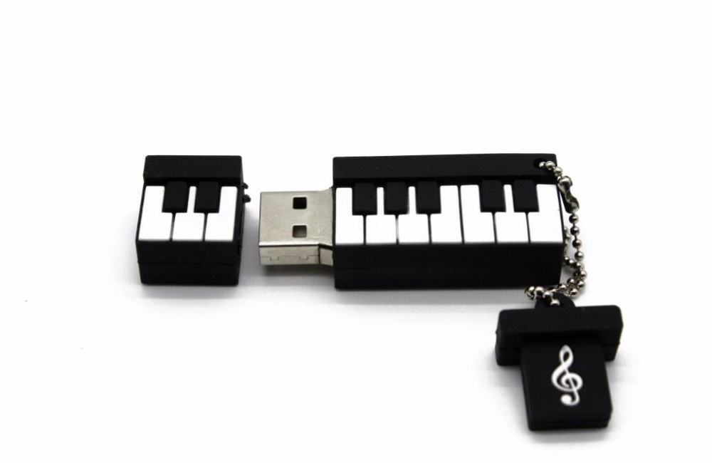 Piano USB flash drive fashion music pendrive music pen drive