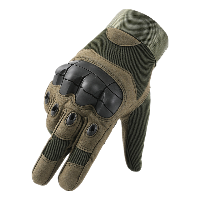 Rubber Knuckle Full Finger Tactical Gloves Men Military Paintball Airsoft Outdoor Climbing Riding Army Combat Male Sports Gloves