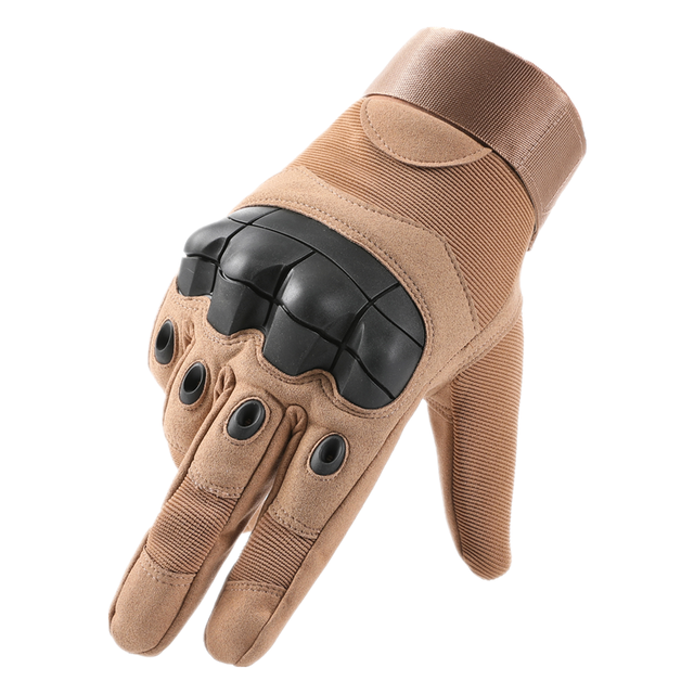 Rubber Knuckle Full Finger Tactical Gloves Men Military Paintball Airsoft Outdoor Climbing Riding Army Combat Male Sports Gloves