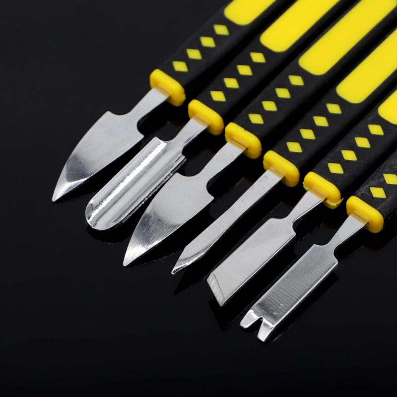 Metal Crowbar 6-Piece Set Boot Disassemble Tool Electronic Repair Hand Tool