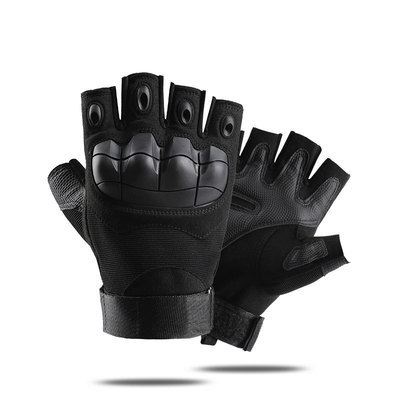 Soft Knuckle Fingerless Tactical Gloves Military Army Mittens Combat Motorcycle Shooting Airsoft Paintball Bicycle Men's Gloves