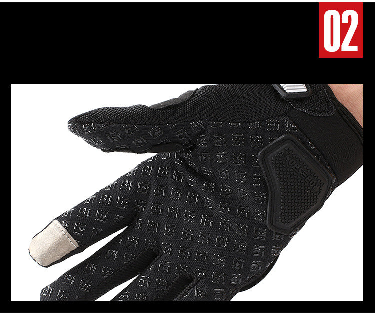 Motorcycle Gloves Offroad Knight Locomotive Military Tactical Gloves Riding Racing Black Mittens Driving Moto Full Finger Gloves