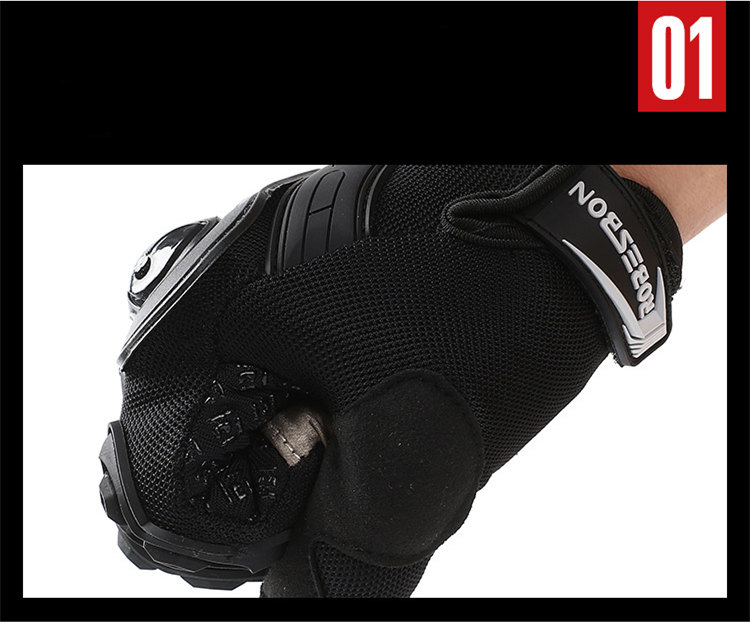 Motorcycle Gloves Offroad Knight Locomotive Military Tactical Gloves Riding Racing Black Mittens Driving Moto Full Finger Gloves