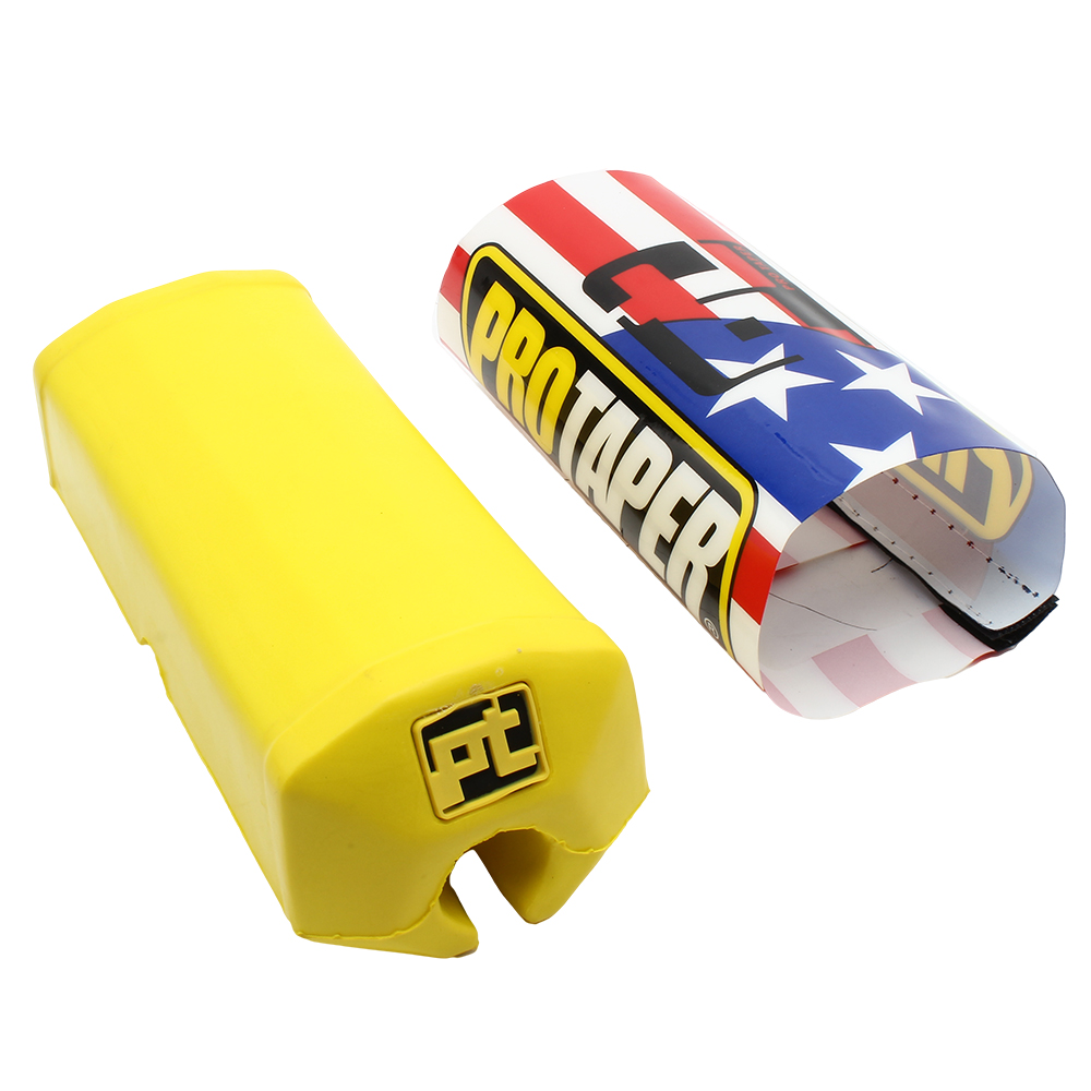 2.0 Square Motocross Handlebar Chest Protector Cross Bar Pad Fit Dirt Bike Pit Bike Motorcycle Enduro