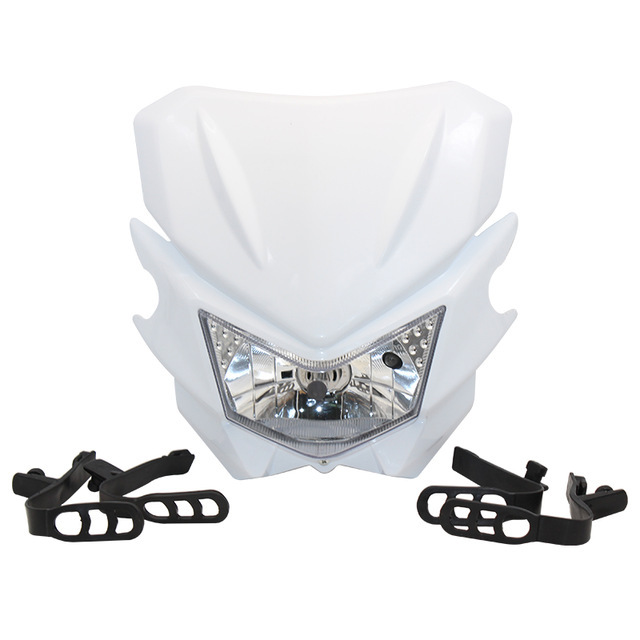 Motorcycle Universal Headlight Headlamp Dirt Bike Motocross Enduro Off Road