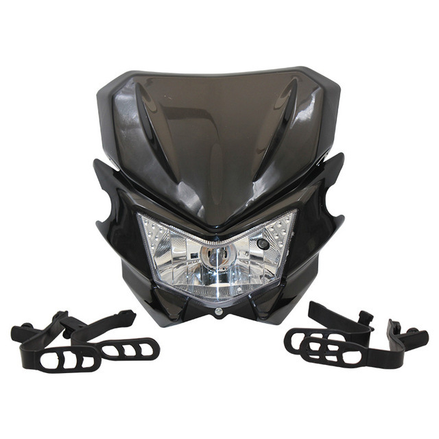 Motorcycle Universal Headlight Headlamp Dirt Bike Motocross Enduro Off Road
