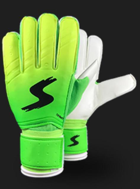 Wholesale Custom Gradient PU Latex Goalkeeper Gloves Finger Protection Soccer Goalie Gloves Anti Slip Football Goalkeeper Gloves