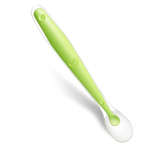 Soft Silicone Baby Feeding Spoon Candy Color Temperature Sensing Spoon Children Food Baby Spoons Feeding Dishes Feeder Flatware