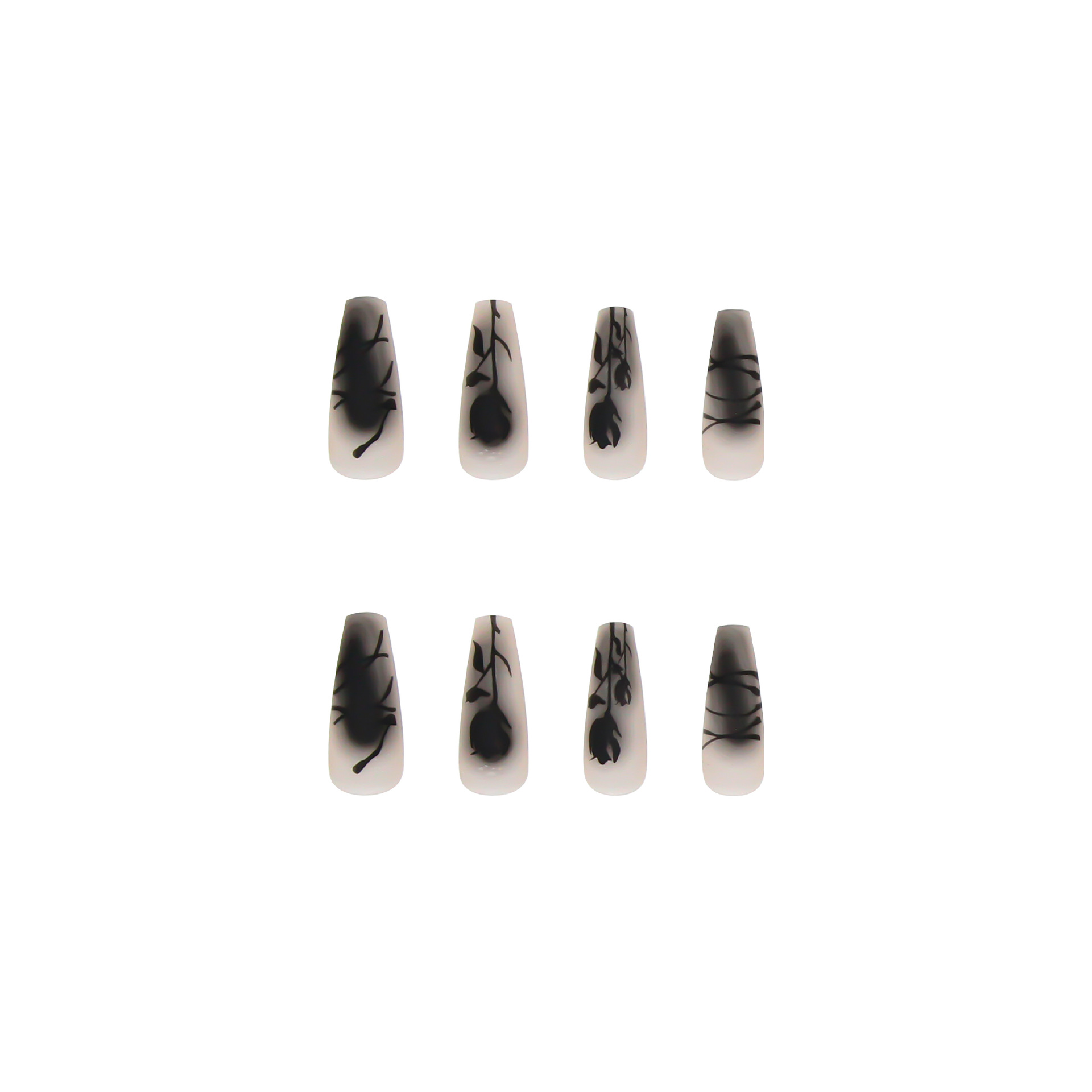 Removable long ballet European and American frosted fake nail manicure stickers