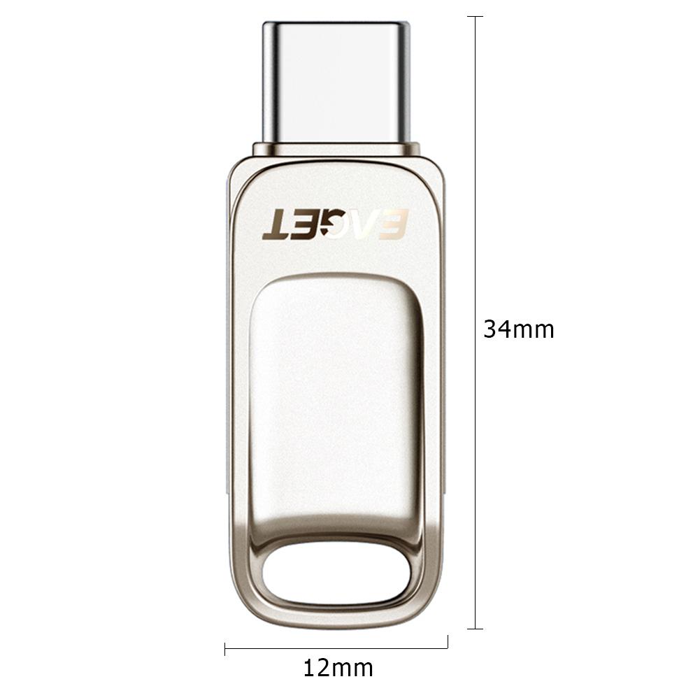 USB3.1 Flash Drive Mini Flash Disk Type-C High Speed Pendrive