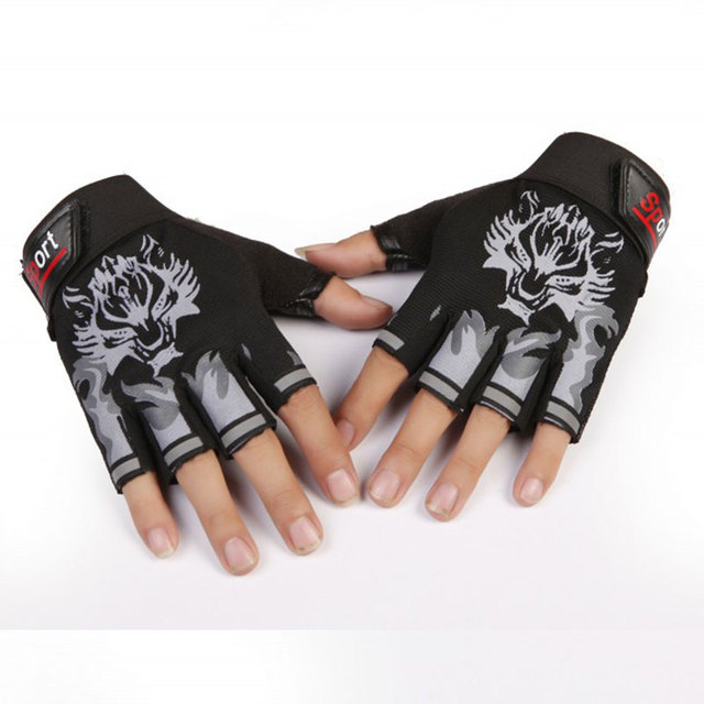 Practical Body Building Gym Training Fitness Weight Lifting Gloves for Men Women Workout Half Finger Exercise Gym Tactical Glove