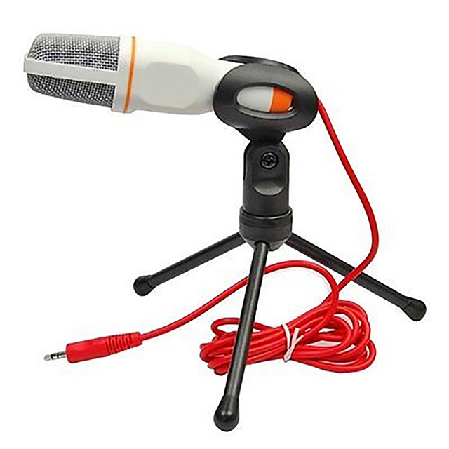 Microphone Professional Condenser Sound Podcast Studio Microphone  For PC Laptop Skype MSN NEW Microphones