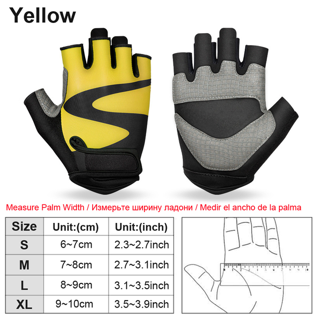 Cycling Gloves Half Finger Shockproof Outdoor Sport Bicycle Gloves For Man Women Riding MTB Road Bike Gloves Summer