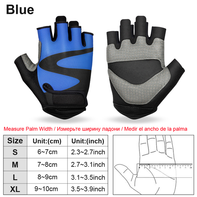 Cycling Gloves Half Finger Shockproof Outdoor Sport Bicycle Gloves For Man Women Riding MTB Road Bike Gloves Summer
