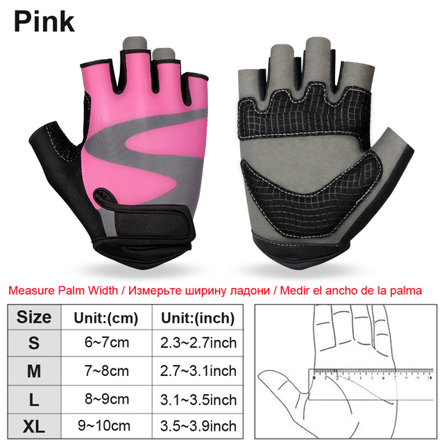 Cycling Gloves Half Finger Shockproof Outdoor Sport Bicycle Gloves For Man Women Riding MTB Road Bike Gloves Summer