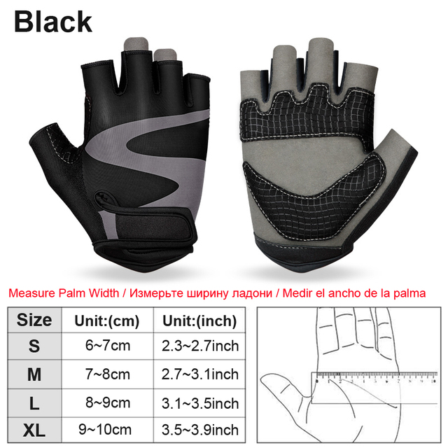 Cycling Gloves Half Finger Shockproof Outdoor Sport Bicycle Gloves For Man Women Riding MTB Road Bike Gloves Summer