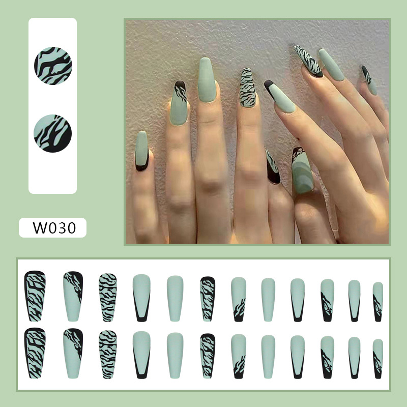 Two-minute manicure nail piece finished fake nail finished detachable nail sticker