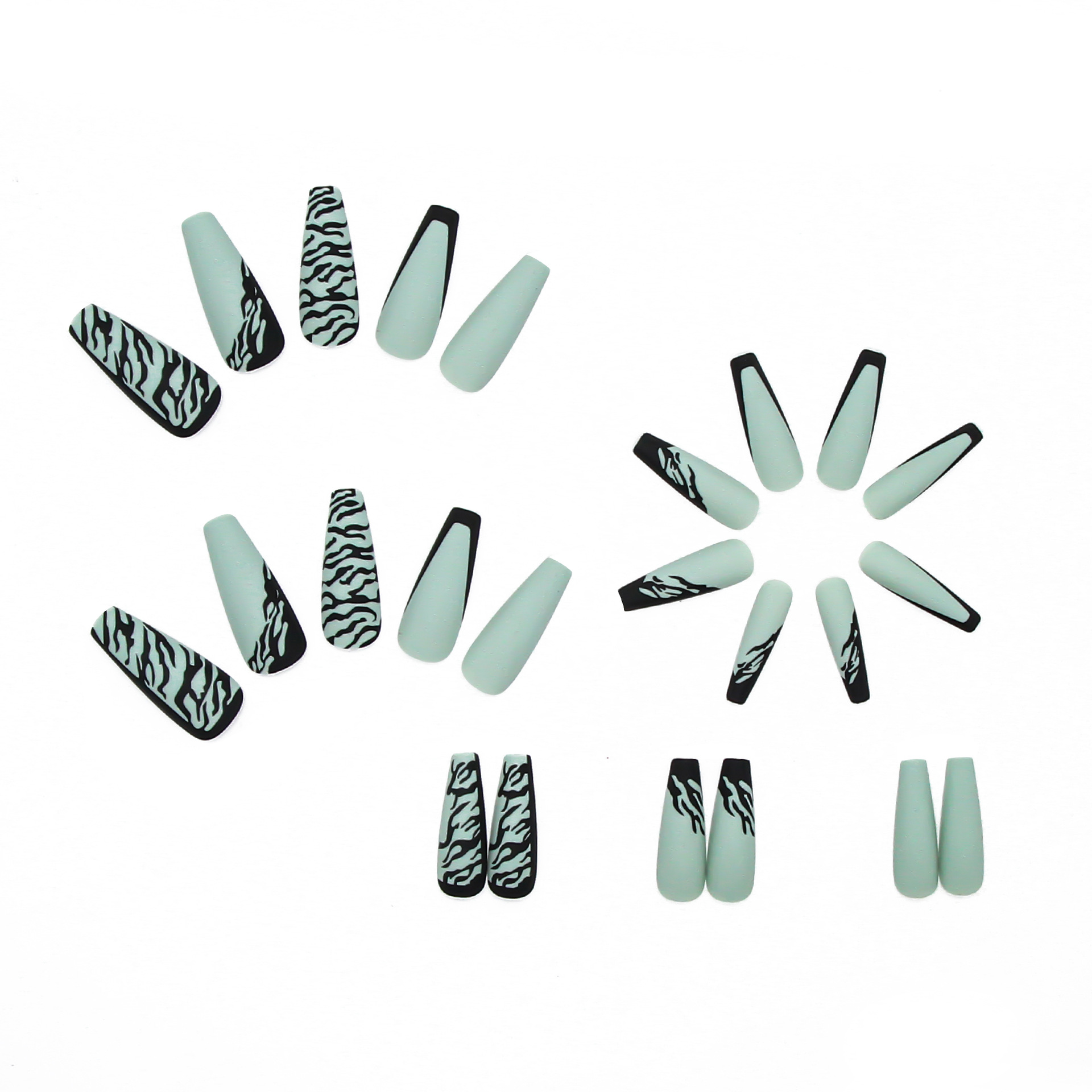 Two-minute manicure nail piece finished fake nail finished detachable nail sticker