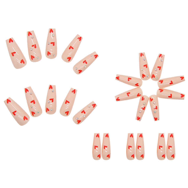 Long nails wear nail manicure fake nails finished product press on nails