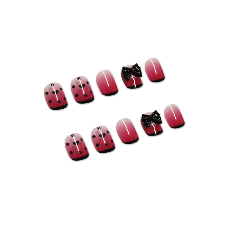 Fake Nail Gradient Manicure Wear Nail Butterfly Nail Patch Finished Nail Piece