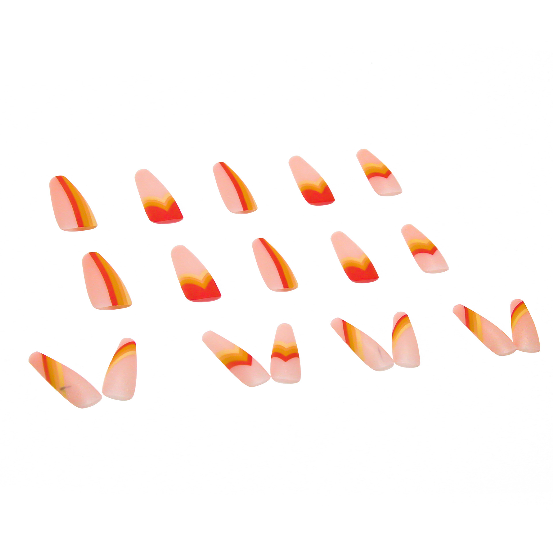 Line Nails Wearable Nail Art Fake Nail Nail Art Finished Removable