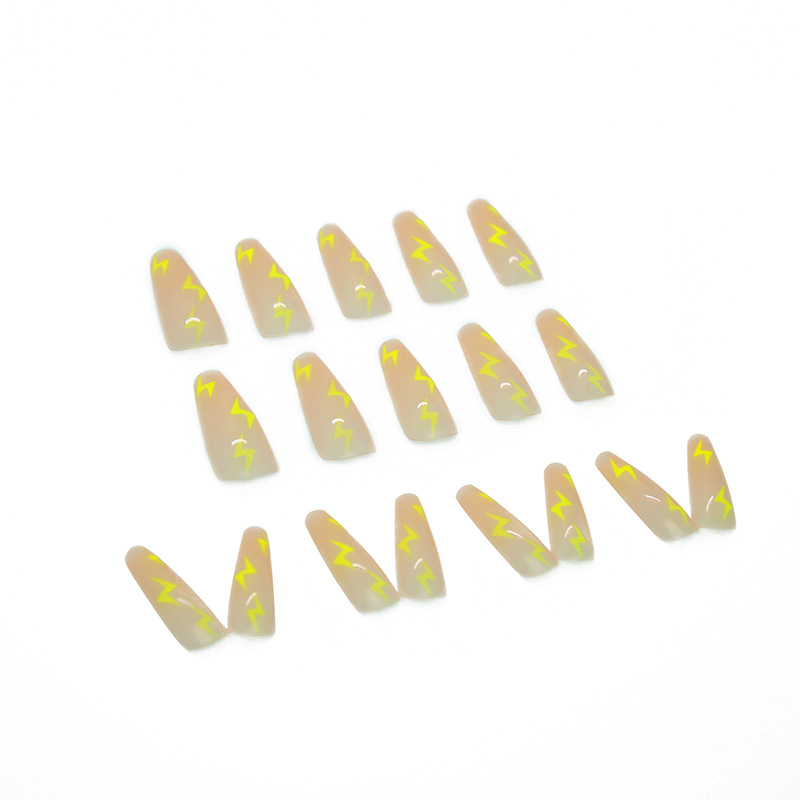 Fake Nails Press on Nails Long Ballet Nail Nails