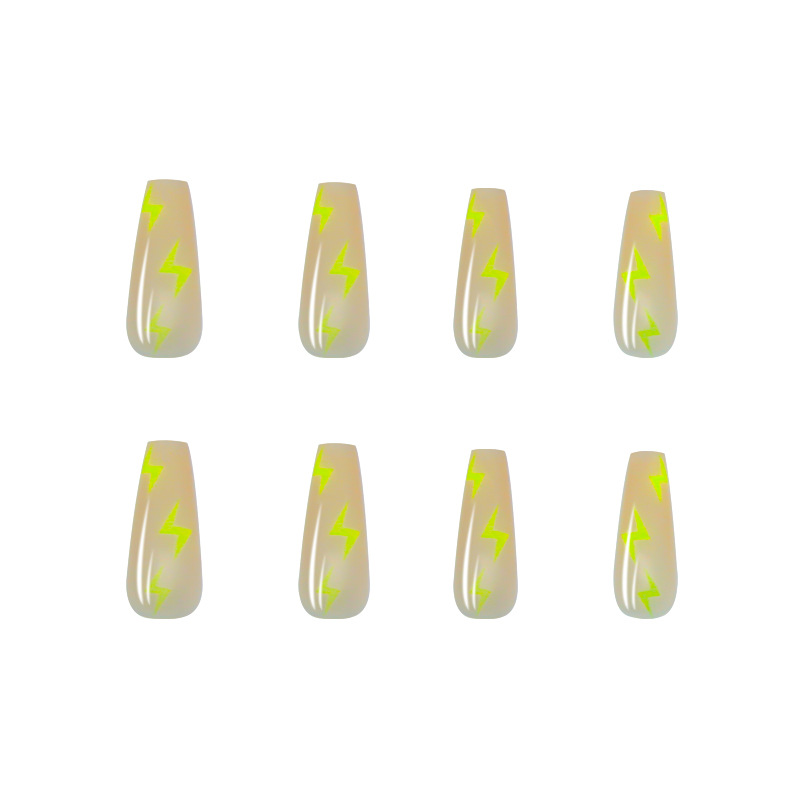 Fake Nails Press on Nails Long Ballet Nail Nails