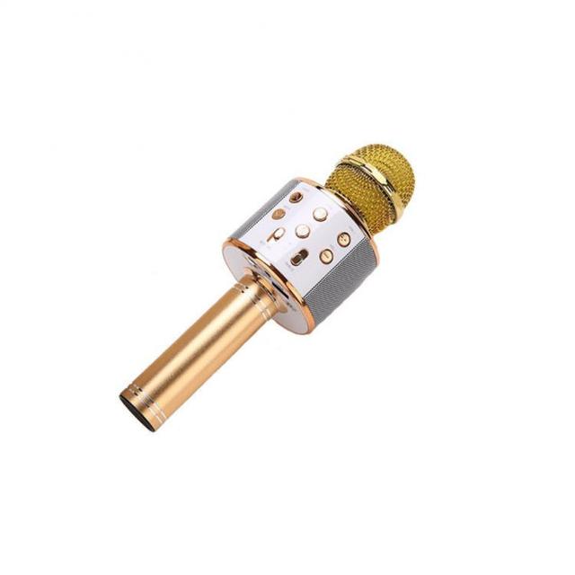 Wireless Karaoke Microphone Bluetooth Handheld Portable Speaker Home KTV Player Smart Noise Reduction Function For Kids MIC DC5V