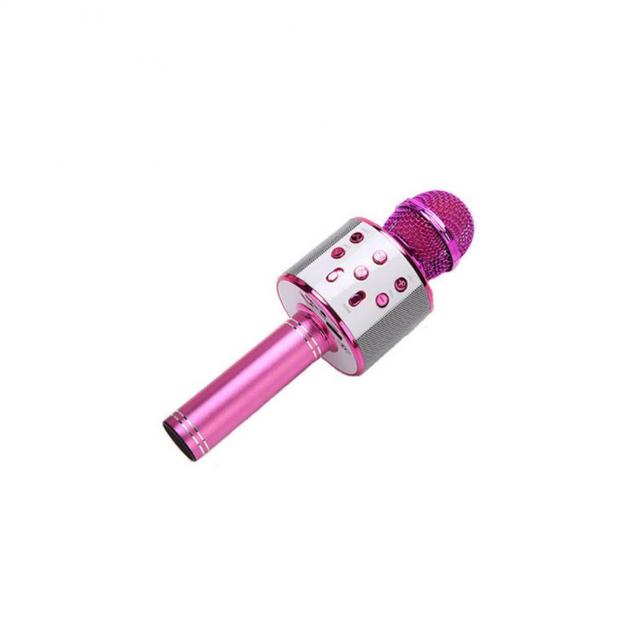 Wireless Karaoke Microphone Bluetooth Handheld Portable Speaker Home KTV Player Smart Noise Reduction Function For Kids MIC DC5V