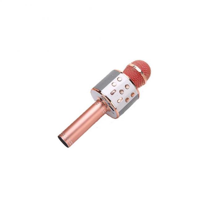 Wireless Karaoke Microphone Bluetooth Handheld Portable Speaker Home KTV Player Smart Noise Reduction Function For Kids MIC DC5V