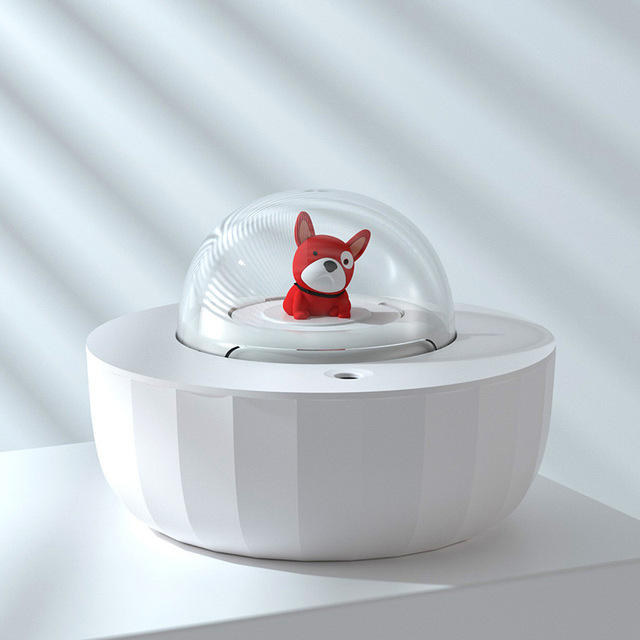 Cartoon Rechargable Air Diffuser Wireless Humidifier 300ML Aromatherapy Diffuser Nano Mist Maker With Night Lights
