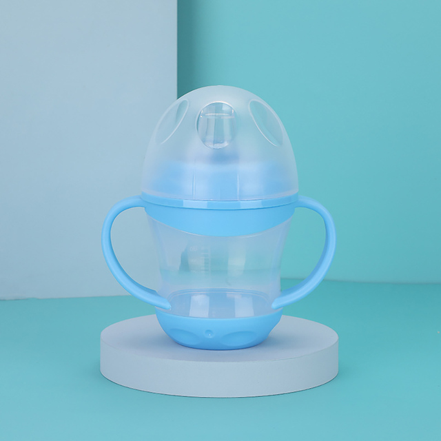 160ml Infant Baby Feeding Bottles Leak-proof Silicone Nipple Drinking Cup Feeding Bottles For Baby Kids Feeding Cup