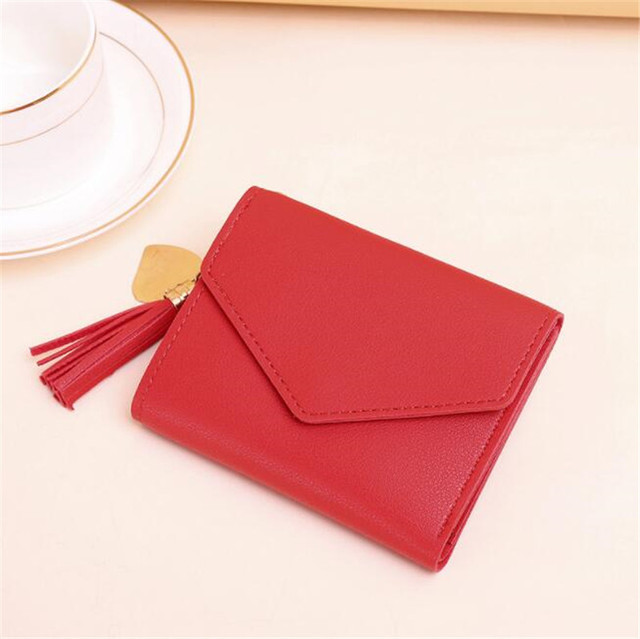 Wallet Short Women Wallets Purse Patchwork Fashion Panelled Wallets Trendy Coin Purse Card Holder Leather