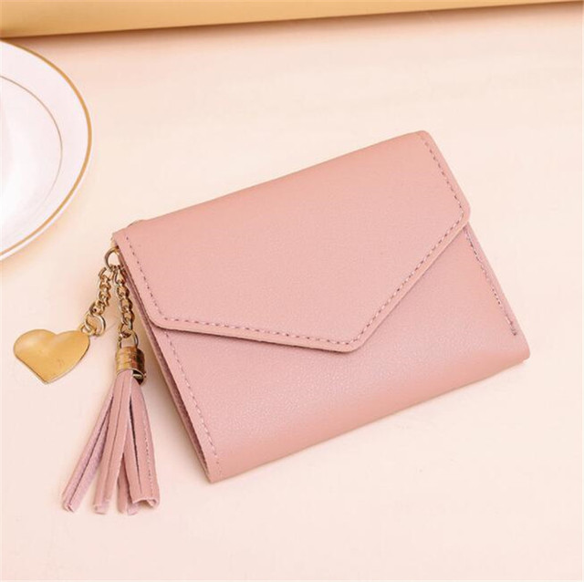 Wallet Short Women Wallets Purse Patchwork Fashion Panelled Wallets Trendy Coin Purse Card Holder Leather
