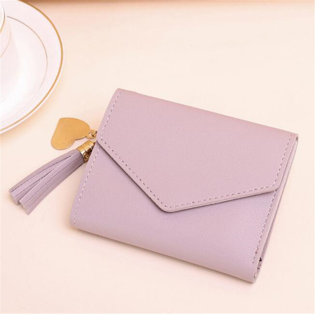 Wallet Short Women Wallets Purse Patchwork Fashion Panelled Wallets Trendy Coin Purse Card Holder Leather