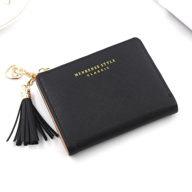 Women Wallet Small Cute Wallet Women Short Leather Women Wallets Zipper Purses  Female Purse Clutch