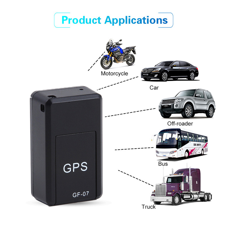 GF07 Magnetic Mini Car Tracker GPS Real Time Tracking Locator Device Magnetic GPS Tracker Real-time Vehicle Locator