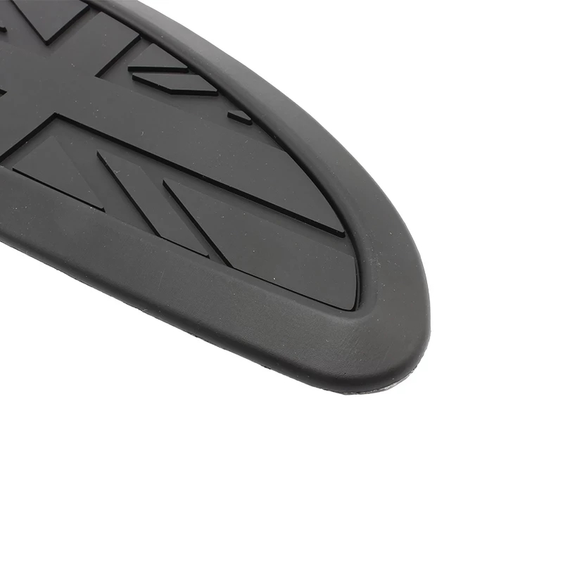 Motorcycle Cafe Racer Gasoline Fuel Tank Rubber Sticker Protective Cover Sheath Knee Fuel Tank Pad Handle Decal Union Jack Logo