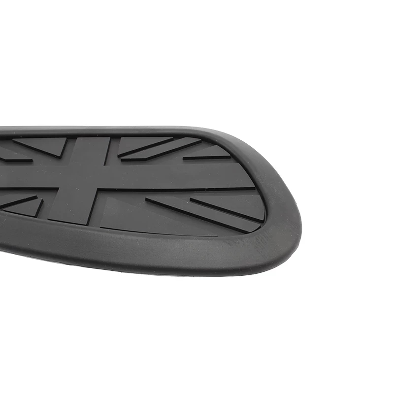Motorcycle Cafe Racer Gasoline Fuel Tank Rubber Sticker Protective Cover Sheath Knee Fuel Tank Pad Handle Decal Union Jack Logo