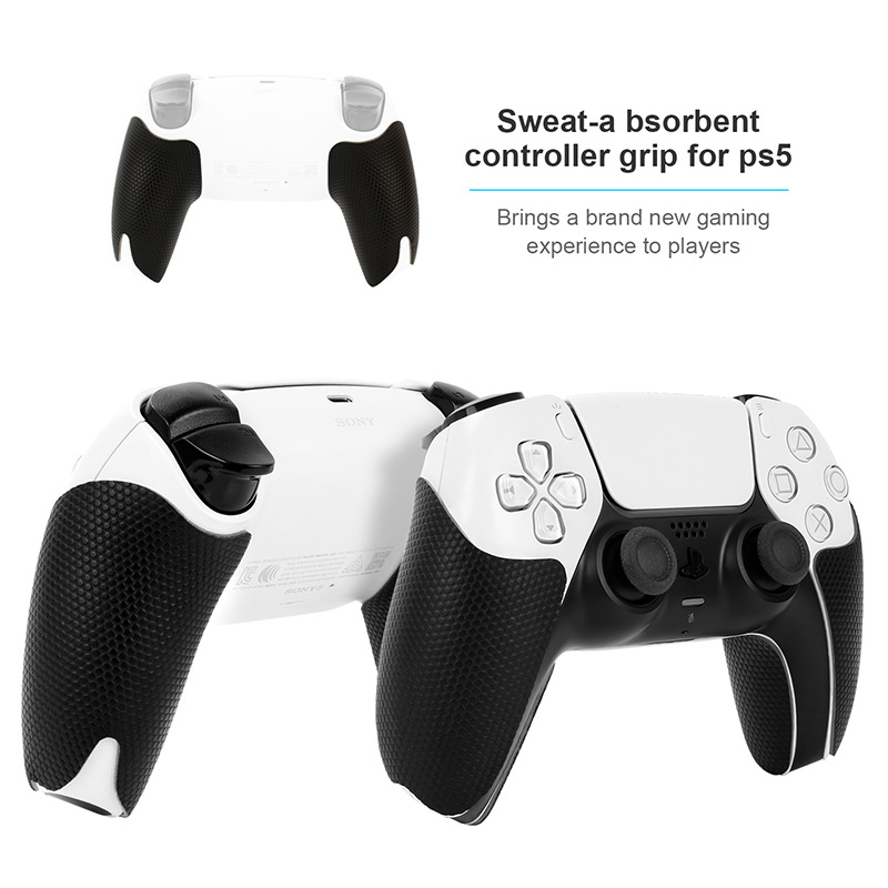 For PS5 Handle Anti Slip Paste Silicone rubber Gamepad Cover Game Handle Protection Paste Black New