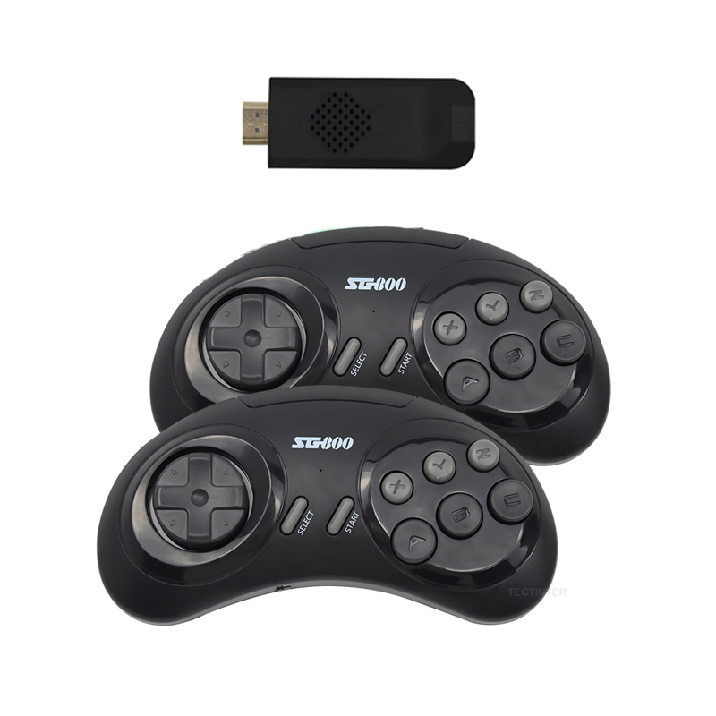 New Video Game Console HDMI-compatible for Sega Genesis Built-in Games Wireless Gamepad Controller Home TV  Boy 2022
